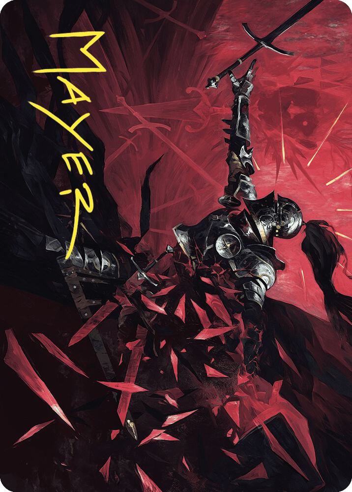 Shatter the Oath Art Card (Gold-Stamped Signature), Art Series: Wilds of Eldraine 14