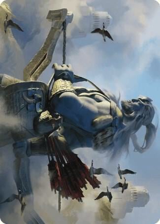 Skybeast Tracker Art Card, Art Series: Wilds of Eldraine 27