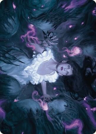Neva, Stalked by Nightmares Art Card, Art Series: Wilds of Eldraine 30