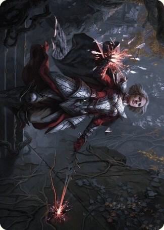 Rowan, Scion of War Art Card (31/81), Art Series: Wilds of Eldraine 31