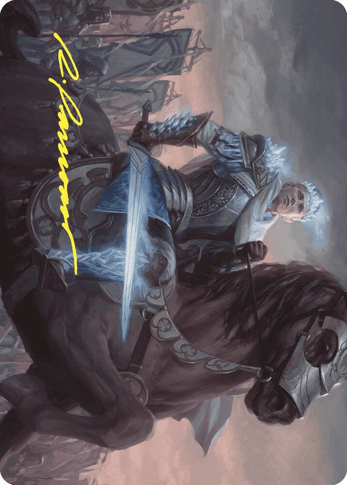 Will, Scion of Peace Art Card (Gold-Stamped Signature), Art Series: Wilds of Eldraine 34