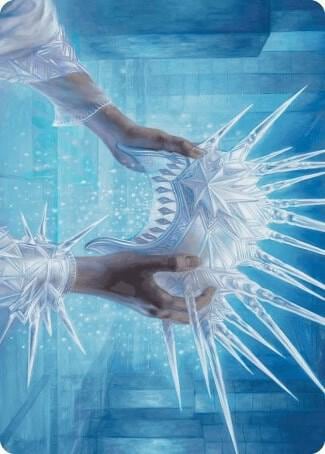 Hylda's Crown of Winter Art Card, Art Series: Wilds of Eldraine 43