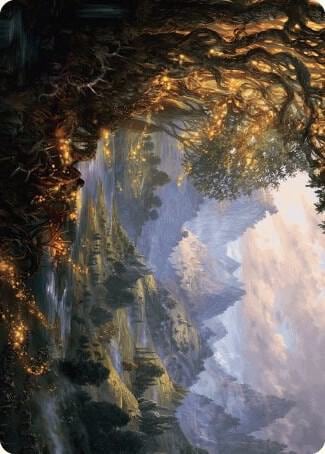 Evolving Wilds Art Card, Art Series: Wilds of Eldraine 47