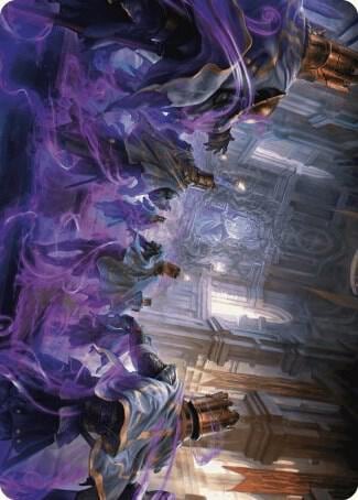 Eerie Interference Art Card, Art Series: Wilds of Eldraine 4