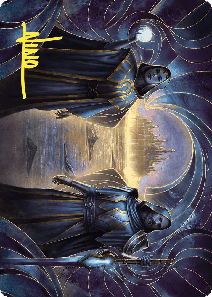 Court of Vantress Art Card (Gold-Stamped Signature), Art Series: Wilds of Eldraine 52