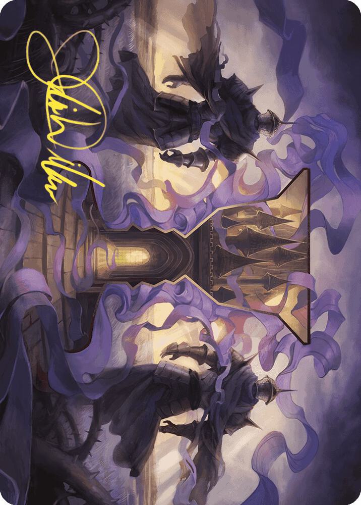 Court of Locthwain Art Card (Gold-Stamped Signature), Art Series: Wilds of Eldraine 53