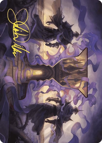 Court of Locthwain Art Card (Gold-Stamped Signature), Art Series: Wilds of Eldraine 53