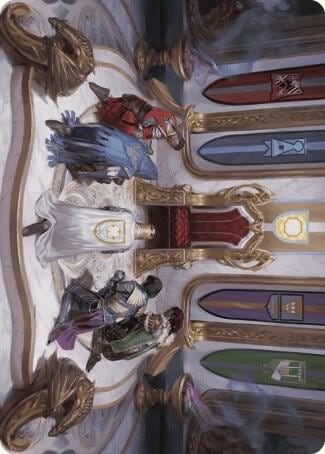 Throne of Eldraine Art Card, Art Series: Wilds of Eldraine 55