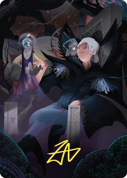 Eriette of the Charmed Apple Art Card (Gold-Stamped Signature), Art Series: Wilds of Eldraine 58