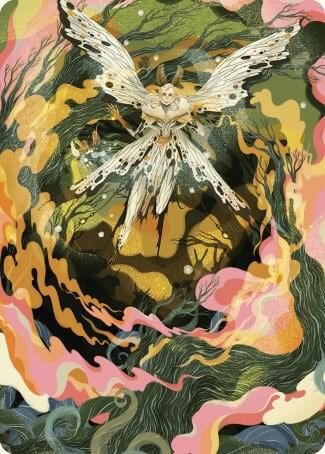 Greater Auramancy Art Card, Art Series: Wilds of Eldraine 61