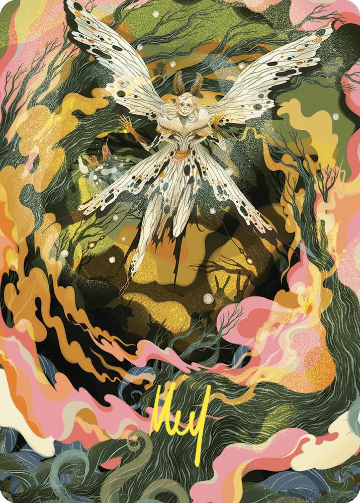 Greater Auramancy Art Card (Gold-Stamped Signature), Art Series: Wilds of Eldraine 61