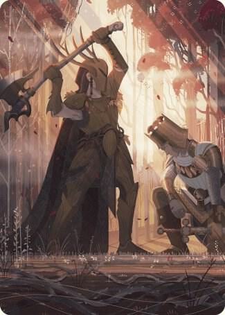 Karmic Justice Art Card, Art Series: Wilds of Eldraine 62