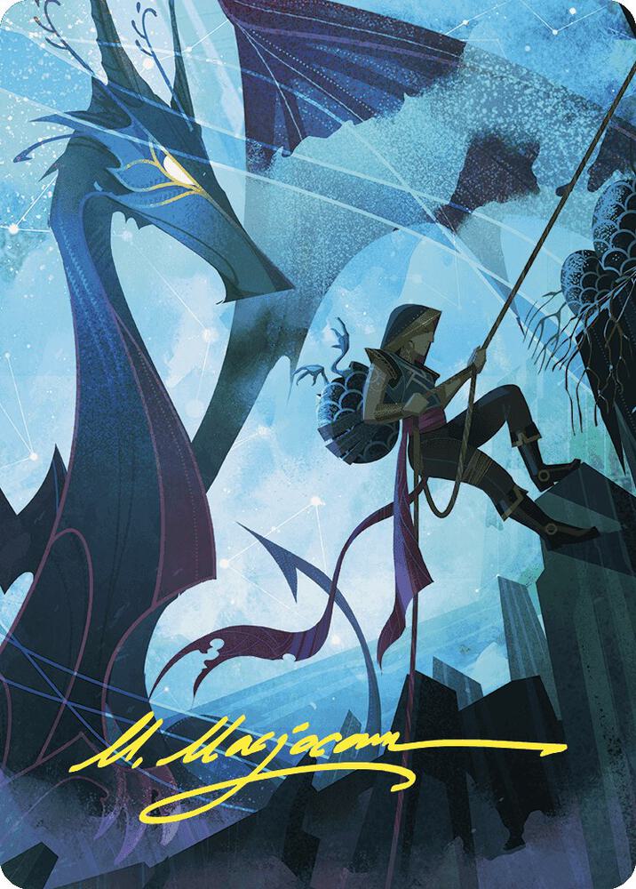 Hatching Plans Art Card (Gold-Stamped Signature), Art Series: Wilds of Eldraine 66