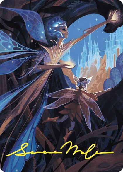 Kindred Discovery Art Card (Gold-Stamped Signature), Art Series: Wilds of Eldraine 67