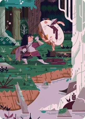 Stab Wound Art Card, Art Series: Wilds of Eldraine 69
