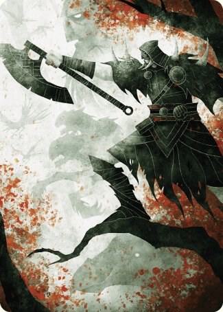 Garruk's Uprising Art Card, Art Series: Wilds of Eldraine 72
