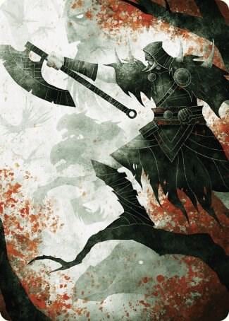 Garruk's Uprising Art Card, Art Series: Wilds of Eldraine 72