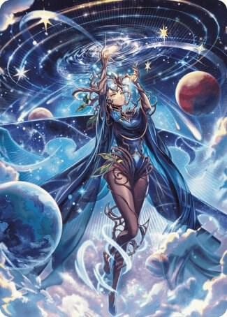 Omniscience Anime Art Card, Art Series: Wilds of Eldraine 78