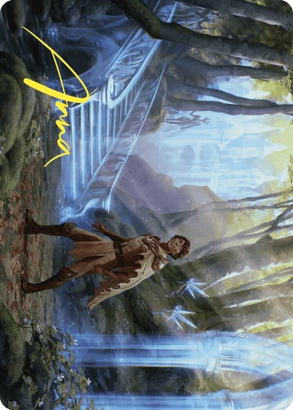 Into the Fae Court Art Card (Gold-Stamped Signature), Art Series: Wilds of Eldraine 7