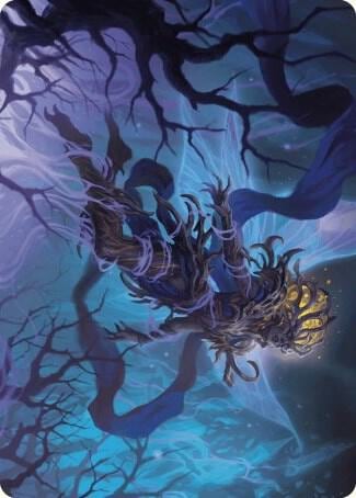 Sleep-Cursed Faerie Art Card, Art Series: Wilds of Eldraine 8