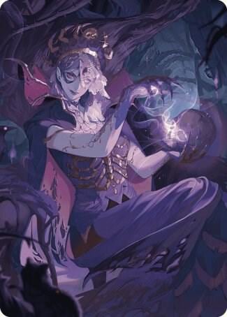 Necropotence Art Card, Art Series: Wilds of Eldraine 80
