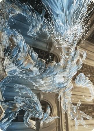 Splashy Spellcaster Art Card, Art Series: Wilds of Eldraine 9