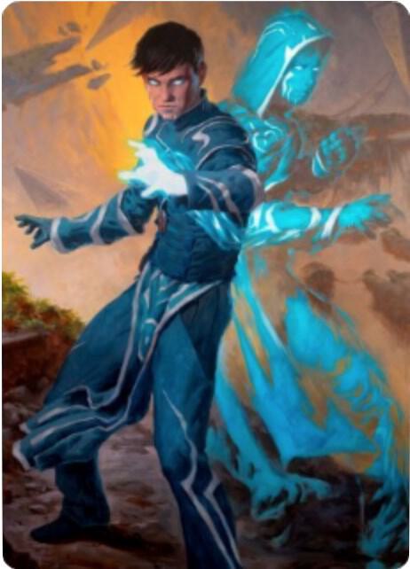 Jace, Mirror Mage Art Card (1/81), Art Series: Zendikar Rising 1
