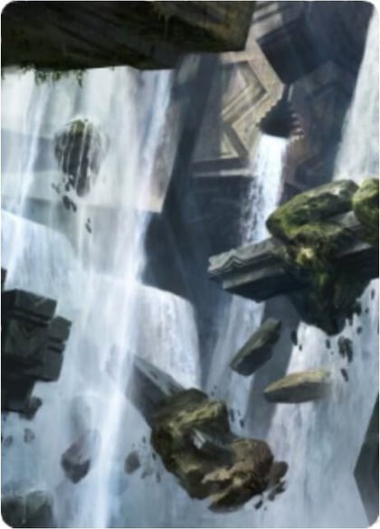 Island Art Card (10/81), Art Series: Zendikar Rising 10