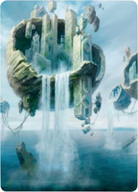 Island Art Card (11/81), Art Series: Zendikar Rising 11