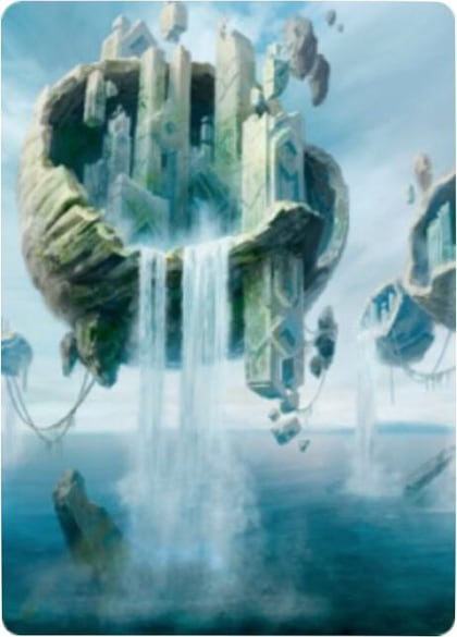 Island Art Card (11/81), Art Series: Zendikar Rising 11