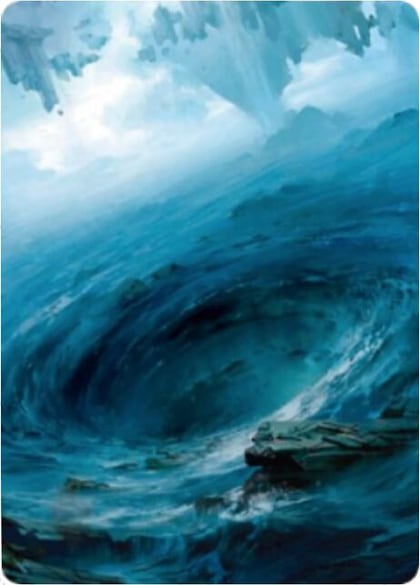 Island Art Card (12/81), Art Series: Zendikar Rising 12