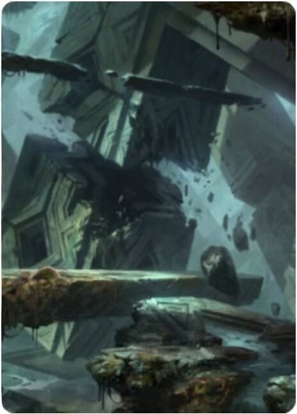 Swamp Art Card (15/81), Art Series: Zendikar Rising 15