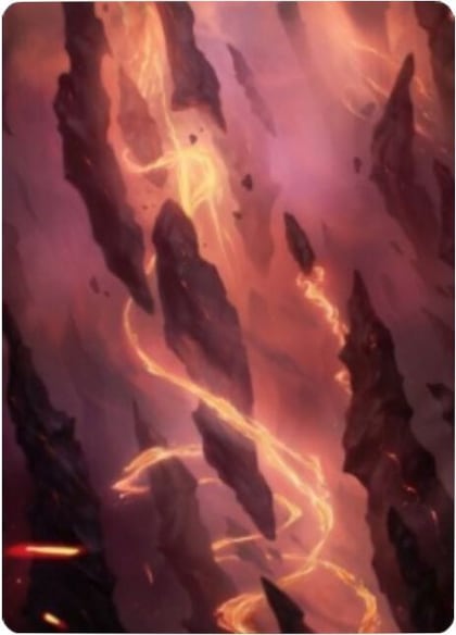Mountain Art Card (16/81), Art Series: Zendikar Rising 16