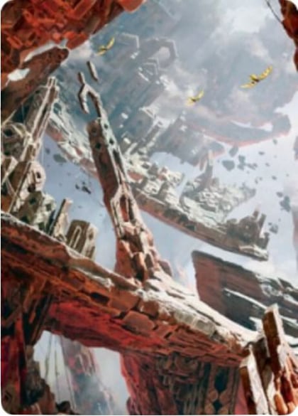Mountain Art Card (18/81), Art Series: Zendikar Rising 18