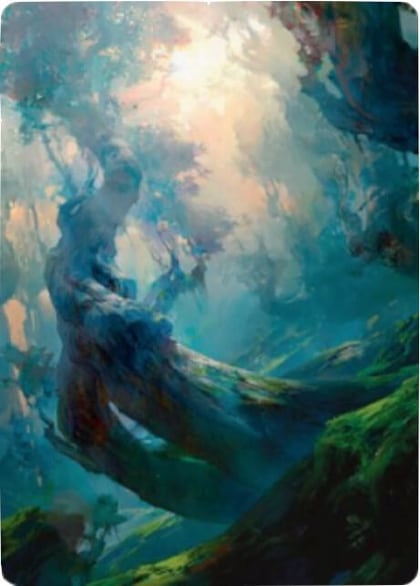 Forest Art Card (21/81), Art Series: Zendikar Rising 21