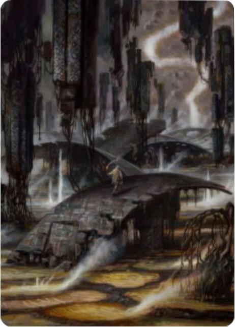 Grimclimb Pathway Art Card, Art Series: Zendikar Rising 24