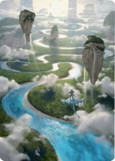 Clearwater Pathway Art Card, Art Series: Zendikar Rising 25