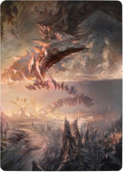 Needleverge Pathway Art Card, Art Series: Zendikar Rising 27