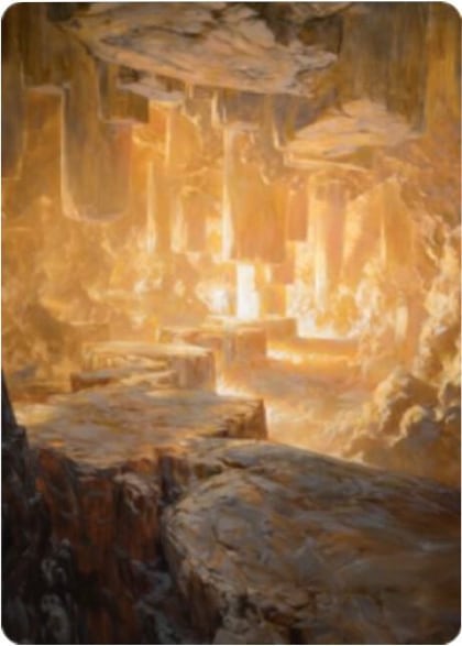Pillarverge Pathway Art Card, Art Series: Zendikar Rising 28