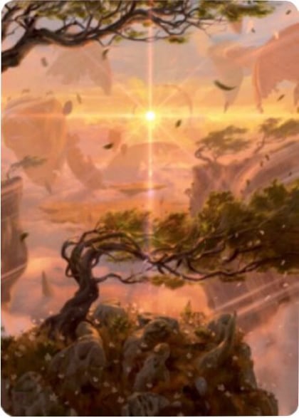 Windswept Heath Art Card, Art Series: Zendikar Rising 30