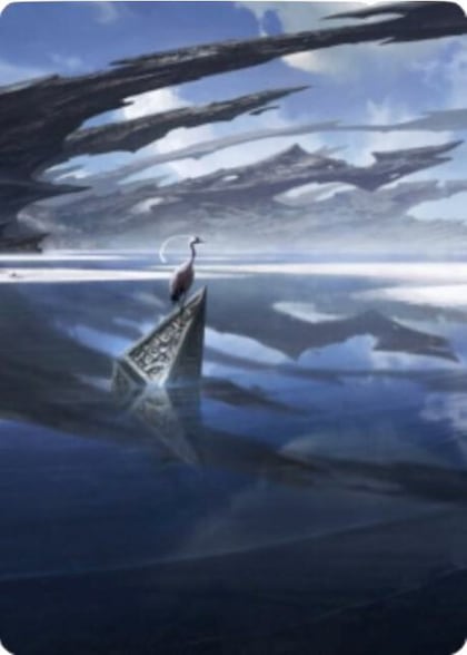 Seachrome Coast Art Card, Art Series: Zendikar Rising 31
