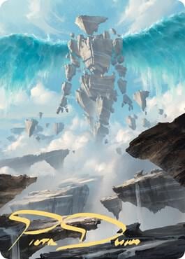 Celestial Colonnade Art Card (Gold-Stamped Signature), Art Series: Zendikar Rising 33