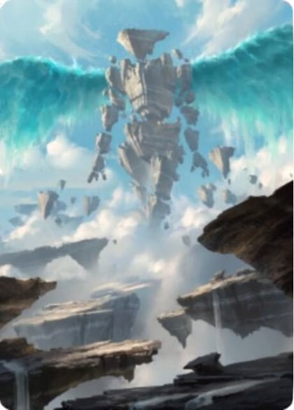 Celestial Colonnade Art Card, Art Series: Zendikar Rising 33