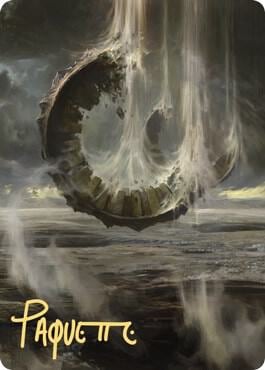 Wasteland Art Card (Gold-Stamped Signature), Art Series: Zendikar Rising 36