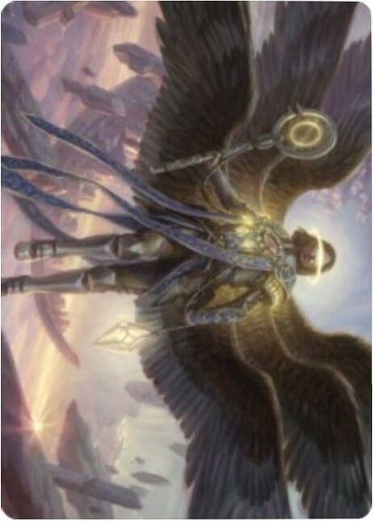 Angel of Destiny Art Card, Art Series: Zendikar Rising 37