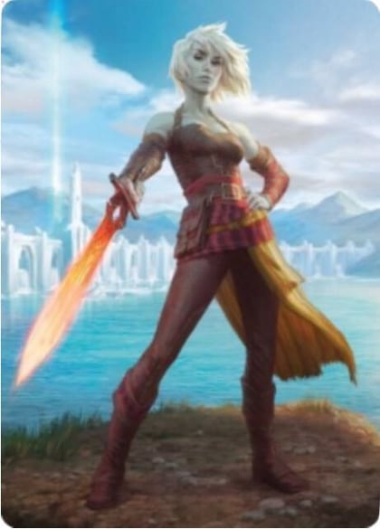 Nahiri, Heir of the Ancients Art Card (3/81), Art Series: Zendikar Rising 3