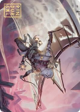 Kitesail Cleric Art Card (Gold-Stamped Signature), Art Series: Zendikar Rising 40