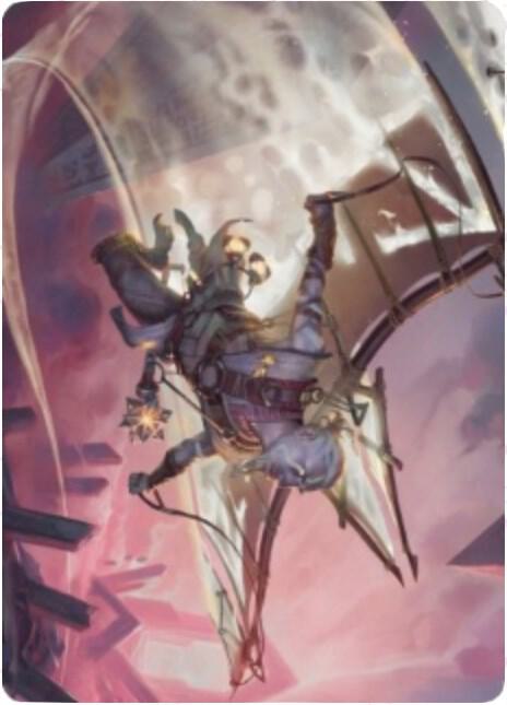 Kitesail Cleric Art Card, Art Series: Zendikar Rising 40