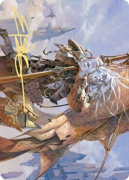 Sea Gate Banneret Art Card (Gold-Stamped Signature), Art Series: Zendikar Rising 43