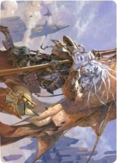 Sea Gate Banneret Art Card, Art Series: Zendikar Rising 43
